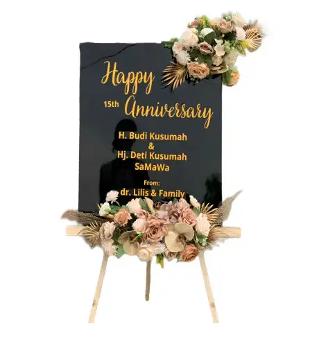 Papan Bunga Akrilik Wilayut